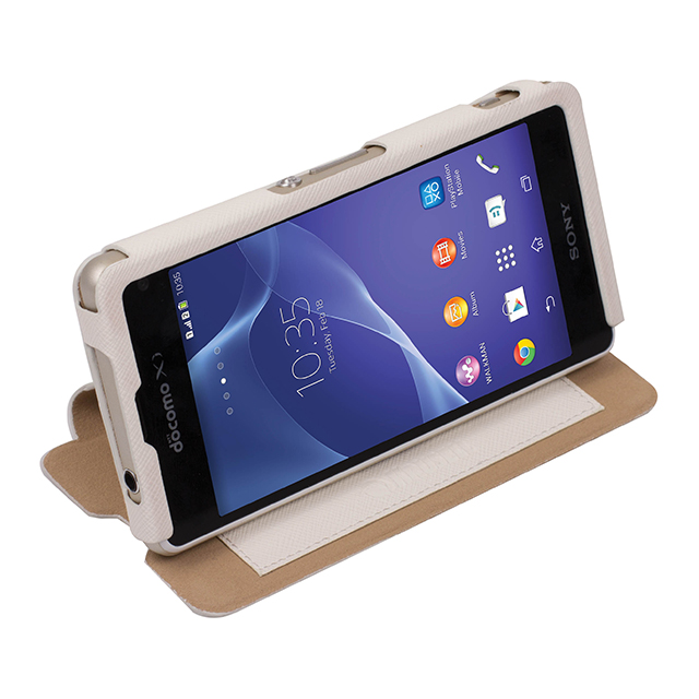 【XPERIA A2 ケース】FlipCase Malmo Whitegoods_nameサブ画像