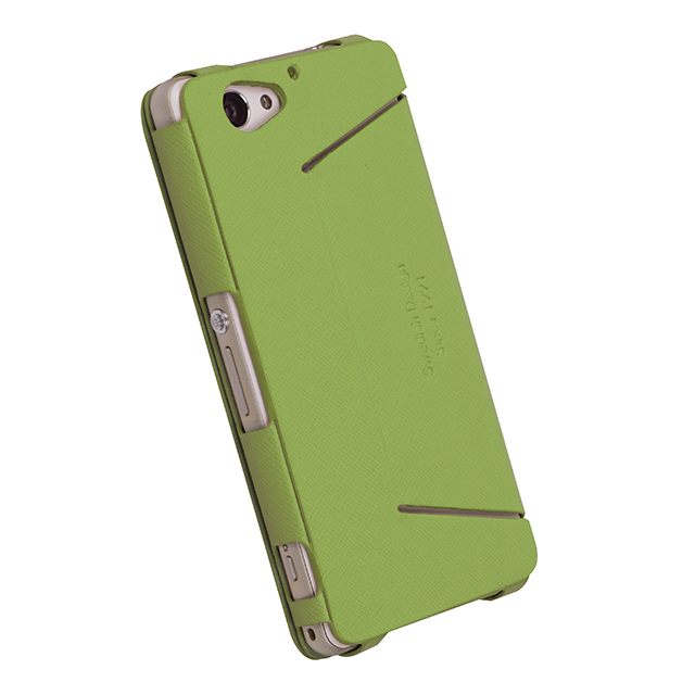 【XPERIA A2 ケース】FlipCase Malmo Greengoods_nameサブ画像