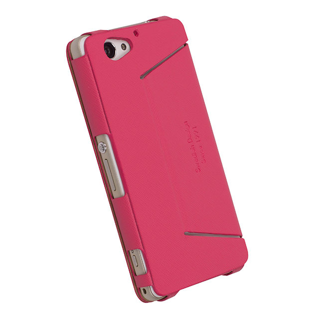 【XPERIA A2 ケース】FlipCase Malmo Pinkサブ画像