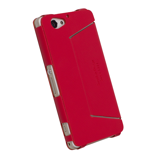 【XPERIA A2 ケース】FlipCase Malmo Redgoods_nameサブ画像