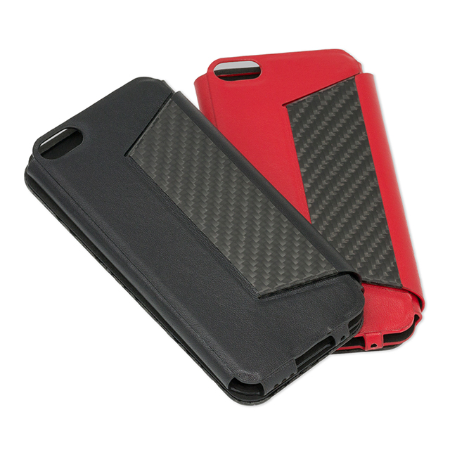 【限定】【iPhone5s/5 ケース】Carbon ＆ Leather Case for iPhone5/5S Shadow Blackgoods_nameサブ画像