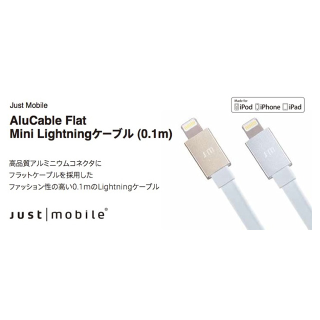 AluCable Flat Mini (ゴールド)goods_nameサブ画像