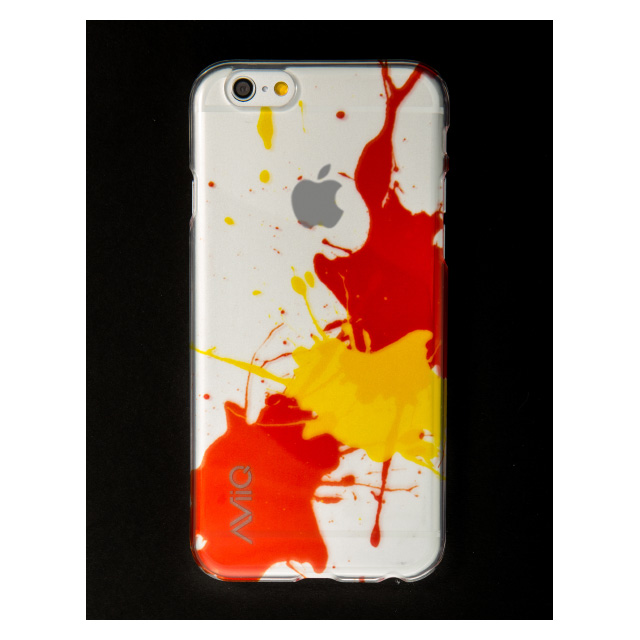 【iPhone6 ケース】AViiQ iPhone6 Splash Art  Yellow Orangegoods_nameサブ画像