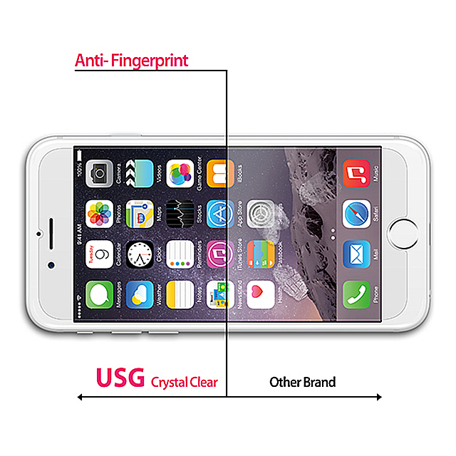 【iPhone6s/6 フィルム】USG Clear - Ultimate Screen Guardサブ画像