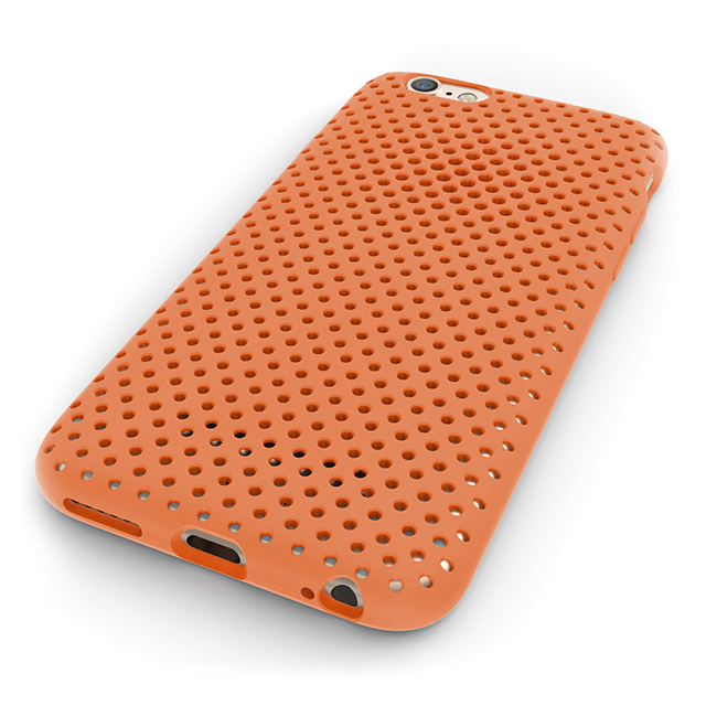 【iPhone6s/6 ケース】Mesh Case (Orange)サブ画像