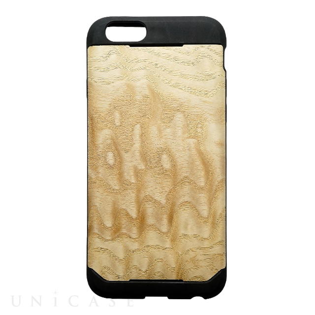 【iPhone6s/6 ケース】Wood Skin ニューアッシュパール