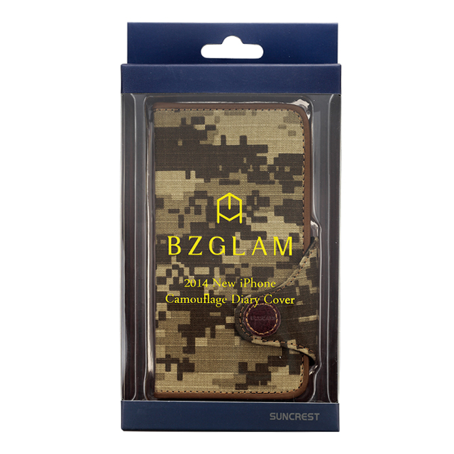 【iPhone6s/6 ケース】BZGLAM カモフラージュカバー デジタルカーキgoods_nameサブ画像