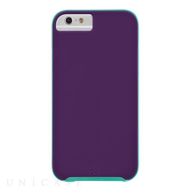 【iPhone6s/6 ケース】Slim Tough Case Plum/Pool