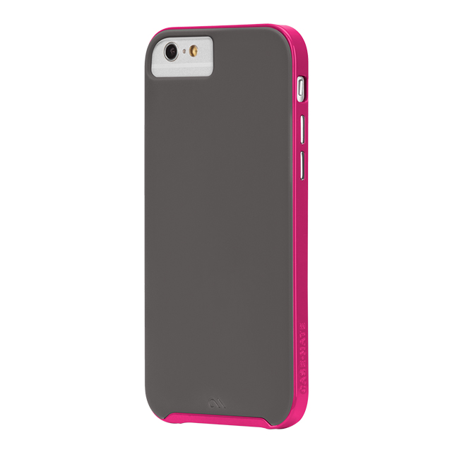 【iPhone6s/6 ケース】Slim Tough Case Titanium/Pinkサブ画像