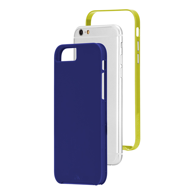 【iPhone6s/6 ケース】Slim Tough Case Blue/Chartreusegoods_nameサブ画像