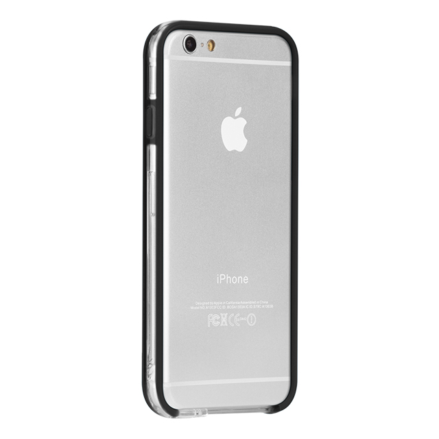 【iPhone6s/6 ケース】Tough Frame (Clear/Black)goods_nameサブ画像