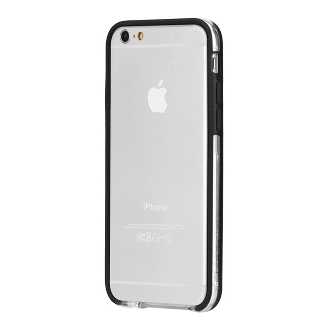 【iPhone6s/6 ケース】Tough Frame (Clear/Black)サブ画像