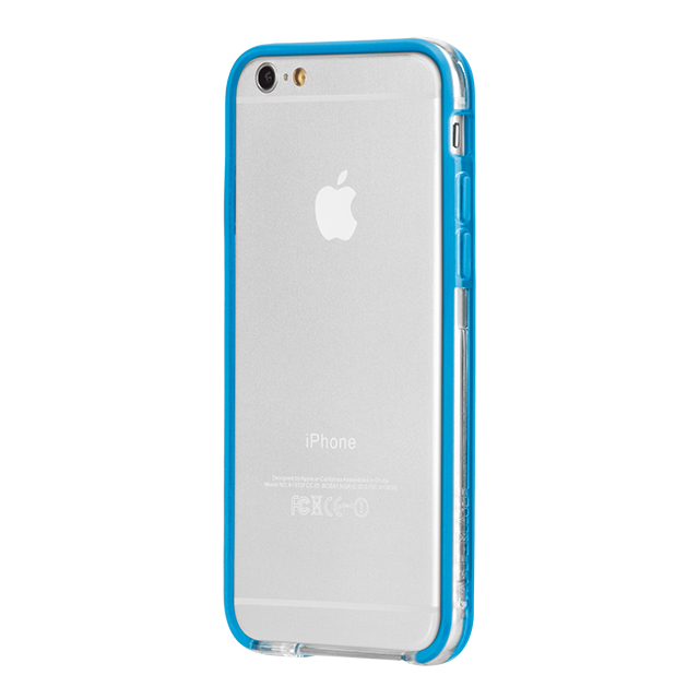 【iPhone6s/6 ケース】Tough Frame (Clear/Olympian Blue)サブ画像