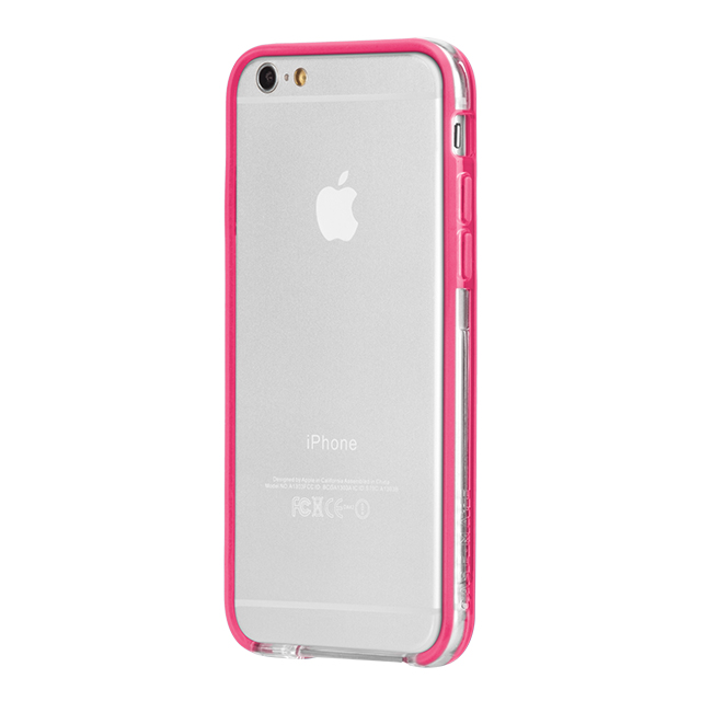 【iPhone6s/6 ケース】Tough Frame (Clear/Pink)goods_nameサブ画像