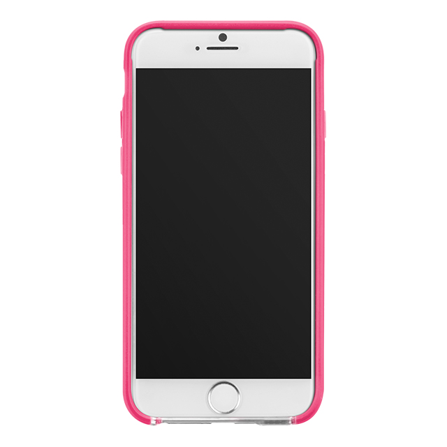 【iPhone6s/6 ケース】Tough Frame (Clear/Pink)サブ画像