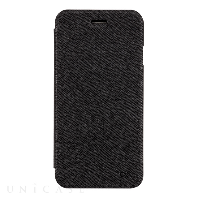 【iPhone6s/6 ケース】Stand Folio Case Black