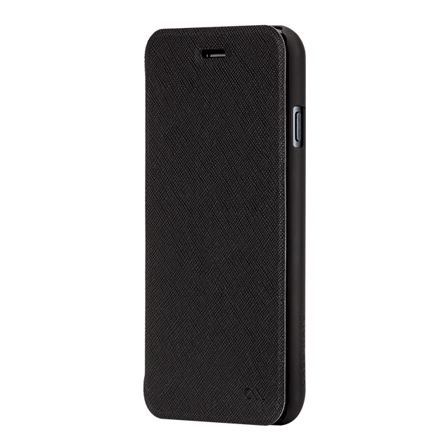 【iPhone6s/6 ケース】Stand Folio Case Blackサブ画像