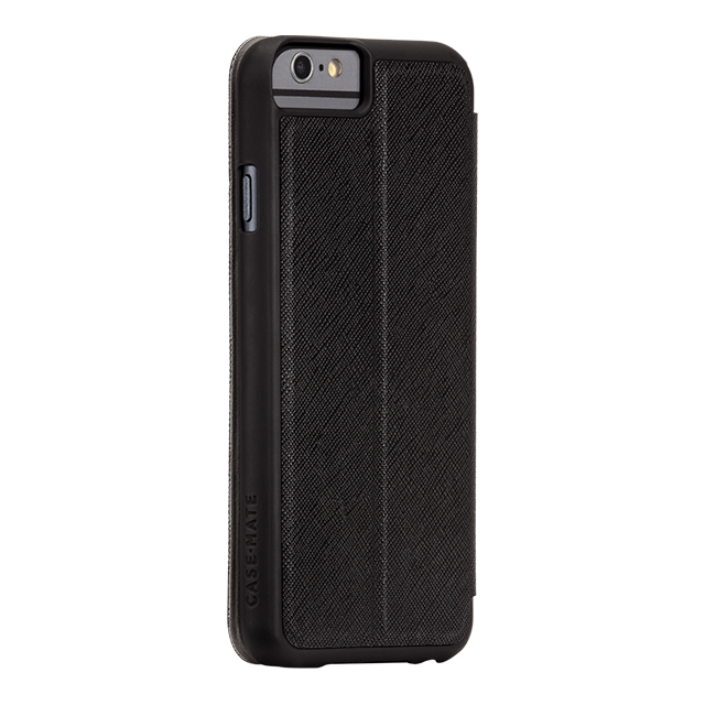 【iPhone6s/6 ケース】Stand Folio Case Blackサブ画像