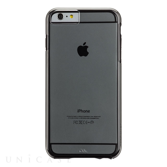 【iPhone6s Plus/6 Plus ケース】Hybrid Tough Naked Case (Smoke/Black)