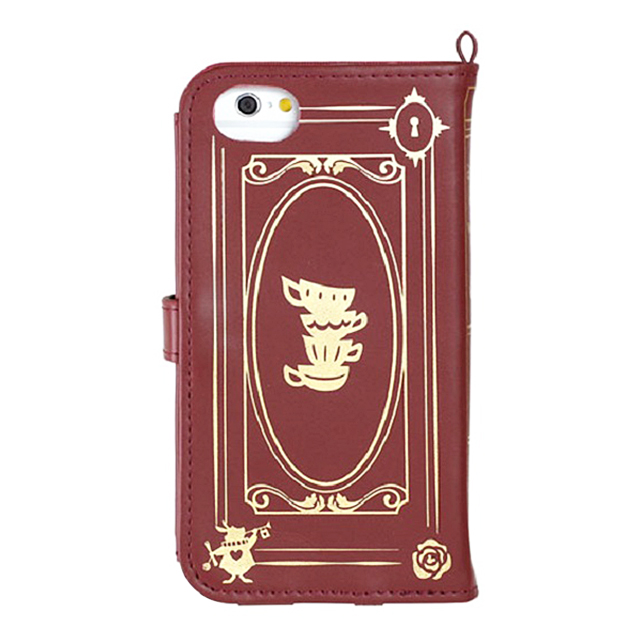【iPhone6s/6 ケース】ディズニーキャラクター/Old Book Case(アリス・イン・ワンダーランド/バーガンディ)goods_nameサブ画像