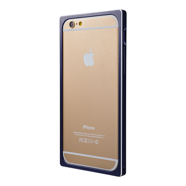 【iPhone6s/6 ケース】Straight Metal Bumper (Navy)goods_nameサブ画像