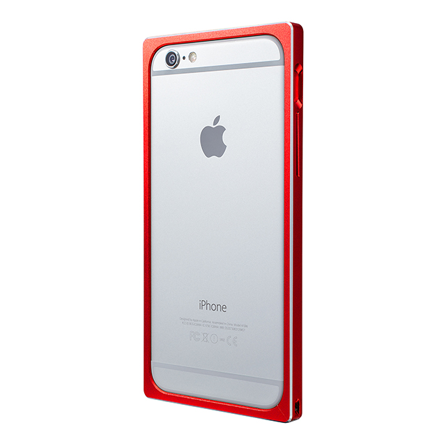 【iPhone6s/6 ケース】Straight Metal Bumper (Red)goods_nameサブ画像