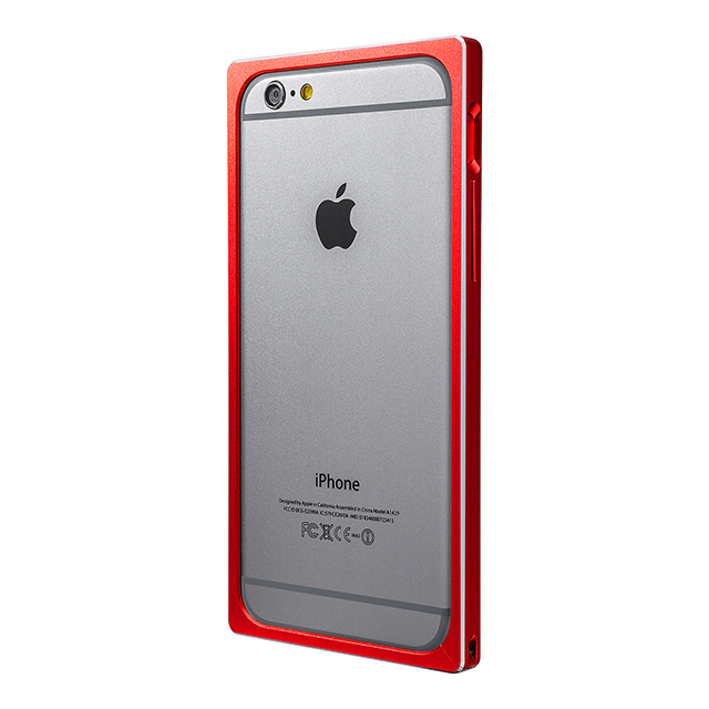 【iPhone6s/6 ケース】Straight Metal Bumper (Red)goods_nameサブ画像