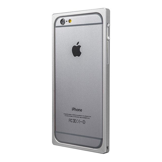 【iPhone6s/6 ケース】Straight Metal Bumper (Silver)サブ画像