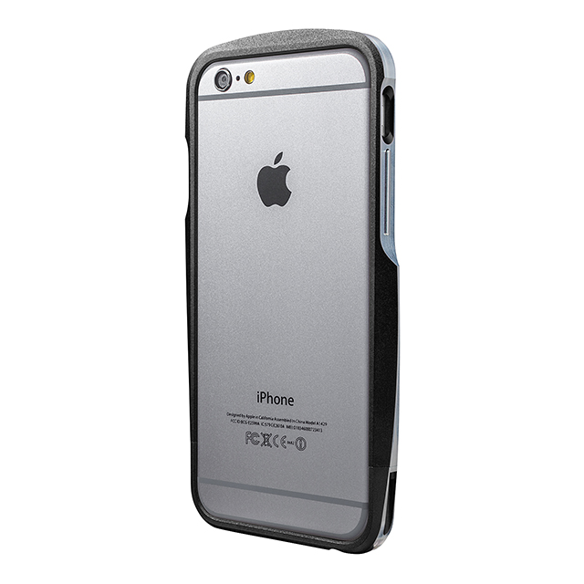 【iPhone6 ケース】Round Metal Bumper (Black)サブ画像