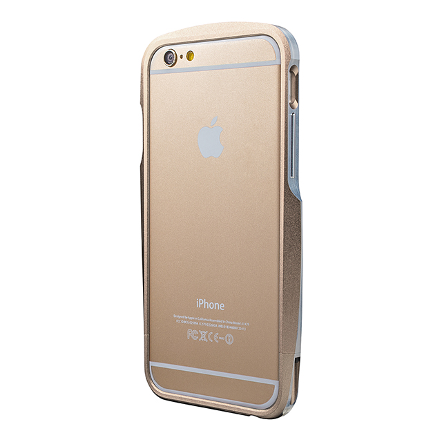 【iPhone6 ケース】Round Metal Bumper (Gold)goods_nameサブ画像