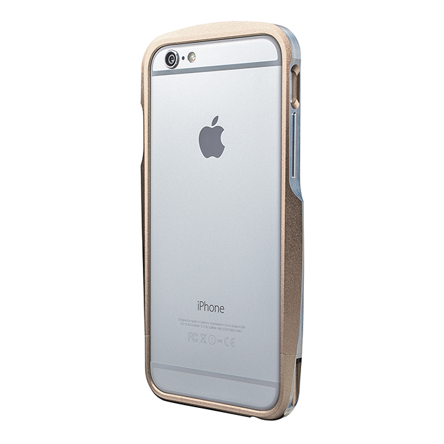 【iPhone6 ケース】Round Metal Bumper (Gold)goods_nameサブ画像