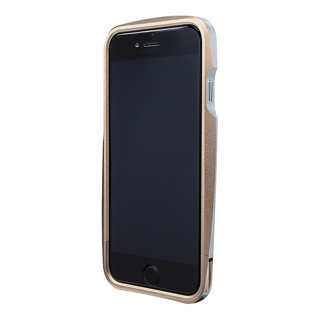 【iPhone6 ケース】Round Metal Bumper (Gold)サブ画像