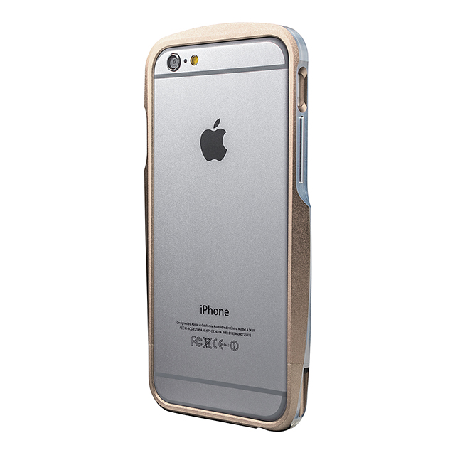 【iPhone6 ケース】Round Metal Bumper (Gold)goods_nameサブ画像