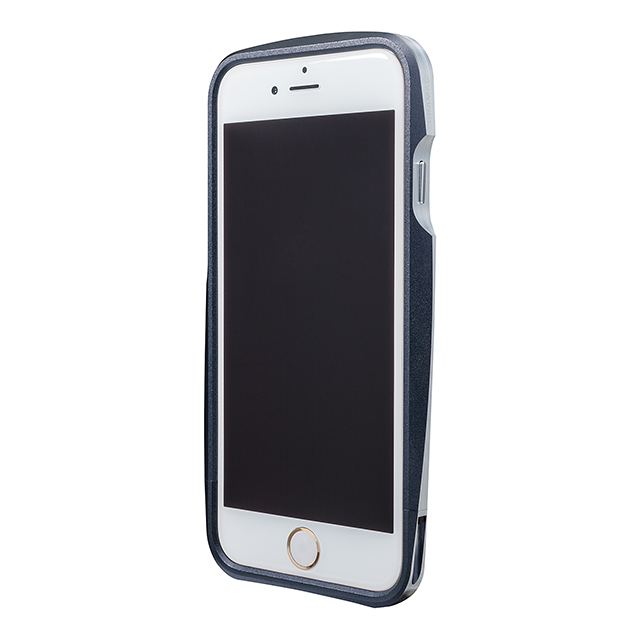 【iPhone6 ケース】Round Metal Bumper (Navy)サブ画像