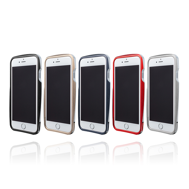 【iPhone6 ケース】Round Metal Bumper (Red)サブ画像