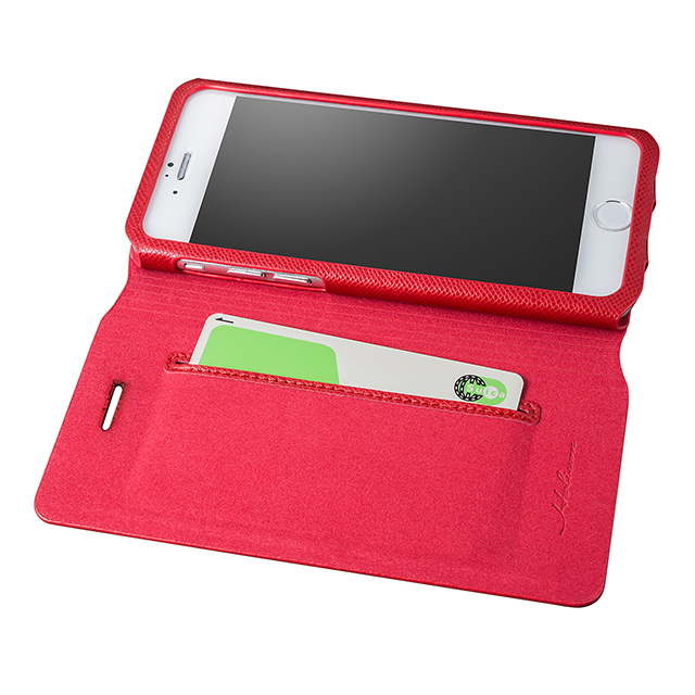 【iPhone6s/6 ケース】Super Thin One Sheet PU Leather Case (Red)goods_nameサブ画像