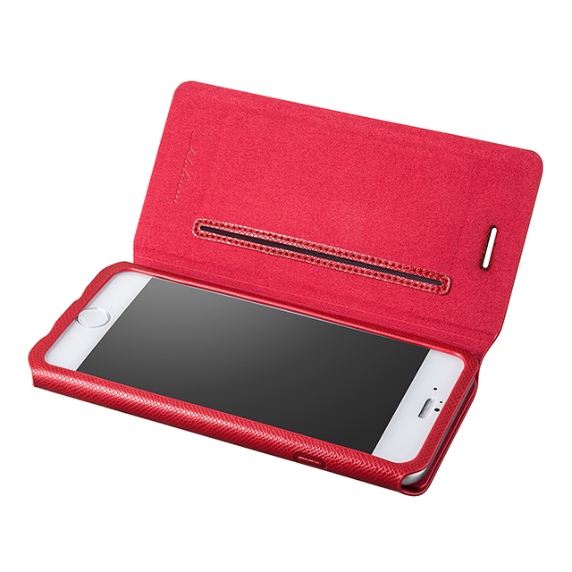 【iPhone6s/6 ケース】Super Thin One Sheet PU Leather Case (Red)サブ画像