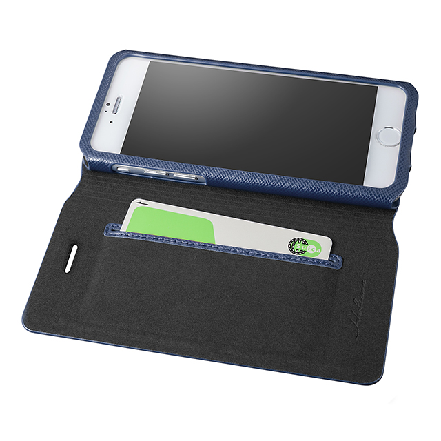 【iPhone6s/6 ケース】Super Thin One Sheet PU Leather Case (Navy)goods_nameサブ画像