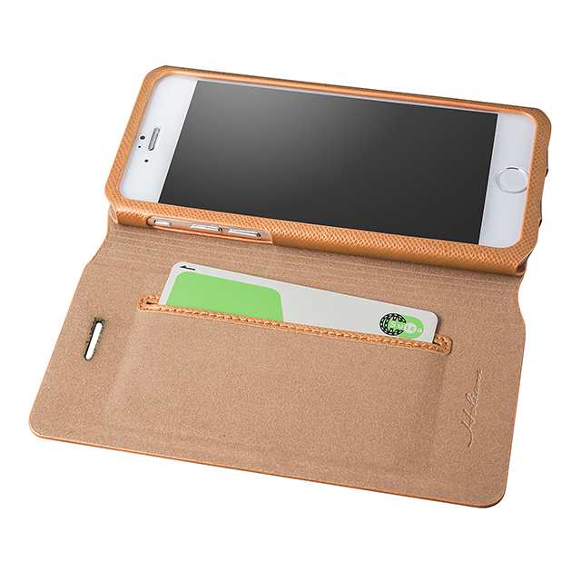 【iPhone6s/6 ケース】Super Thin One Sheet PU Leather Case (Tan)サブ画像