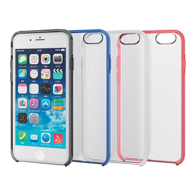 【iPhone6s/6 ケース】ハイブリッドケース (ブラック)goods_nameサブ画像