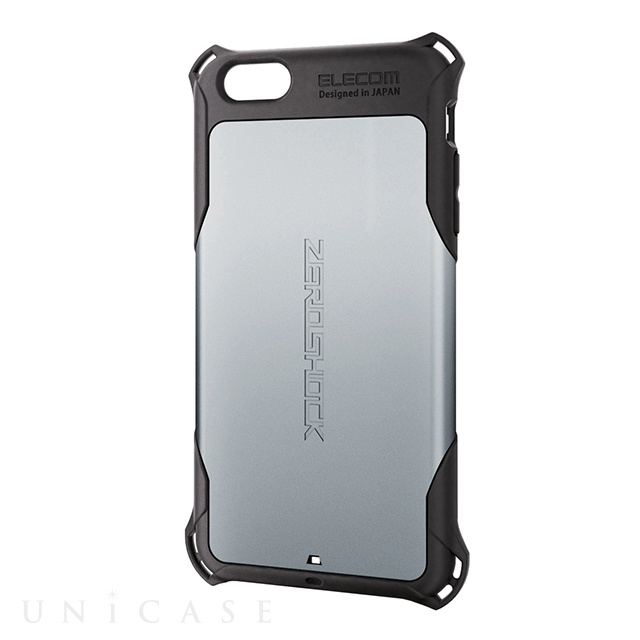 【iPhone6s Plus/6 Plus ケース】ZEROSHOCK/シルバー