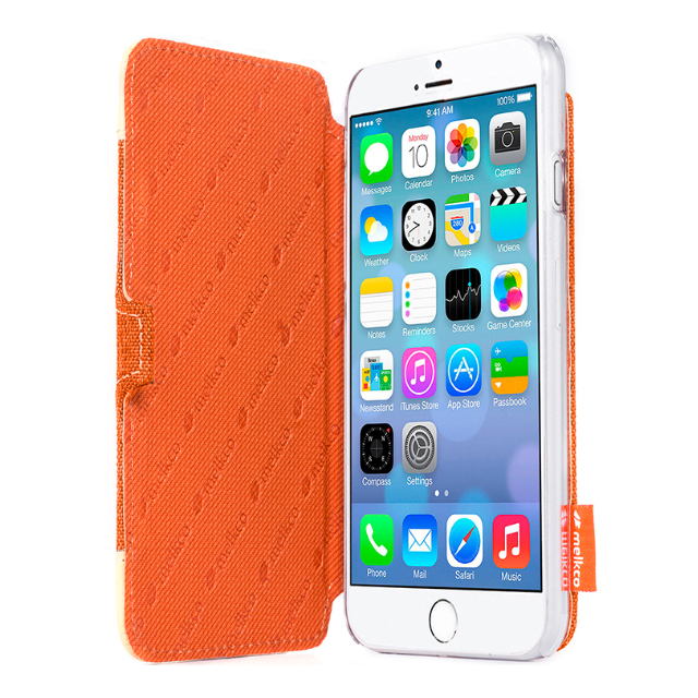 【iPhone6s/6 ケース】Cru Series Premium Leather Case (Booka Orange)goods_nameサブ画像