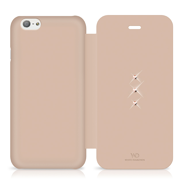 【iPhone6s/6 ケース】Crystal Booklet Rose Goldサブ画像