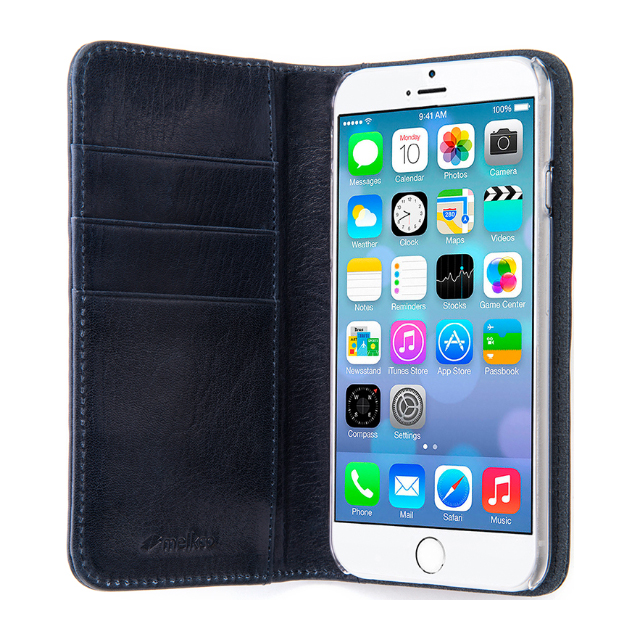 【iPhone6s/6 ケース】Italian Premium Leather Heritage 2 (Italian Blue)サブ画像