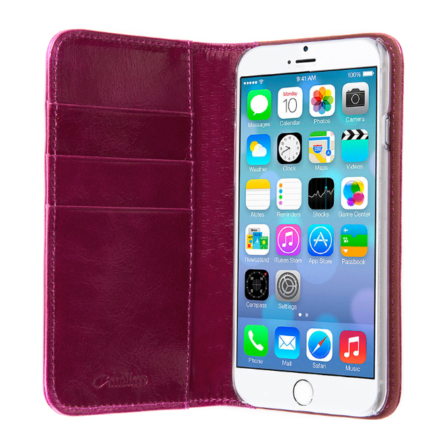 【iPhone6s/6 ケース】Premium Cow Leather Heritage 2 (Oliver Purple)サブ画像