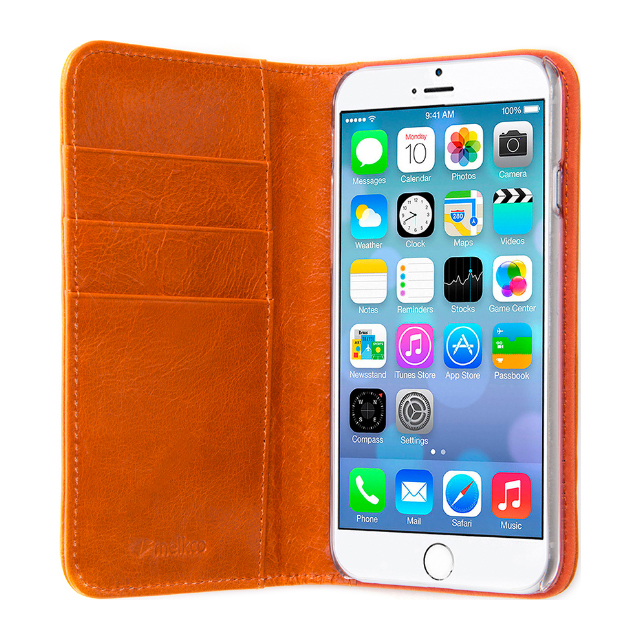 【iPhone6s Plus/6 Plus ケース】Premium Cow Leather Heritage 2 (Oliver Orange)サブ画像