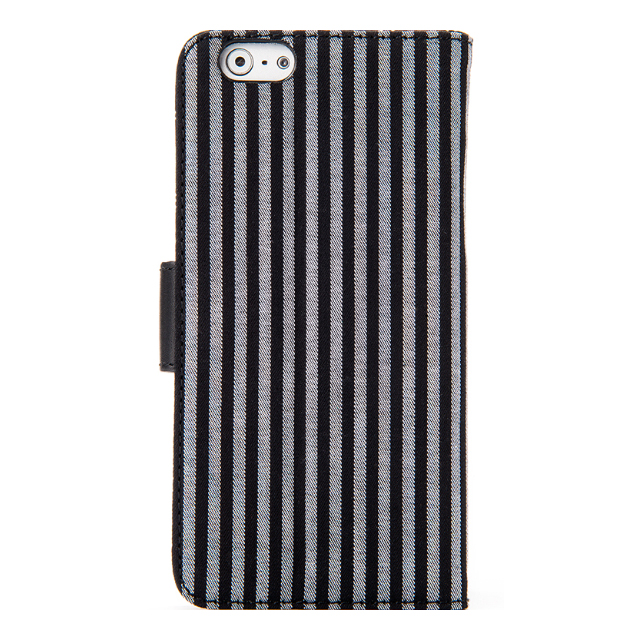 【iPhone6s/6 ケース】PU Case Western Series Diary (Black Stripe)サブ画像