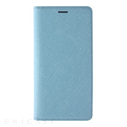 【iPhone6s/6 ケース】Saffiano Flip Case (シルクブルー)