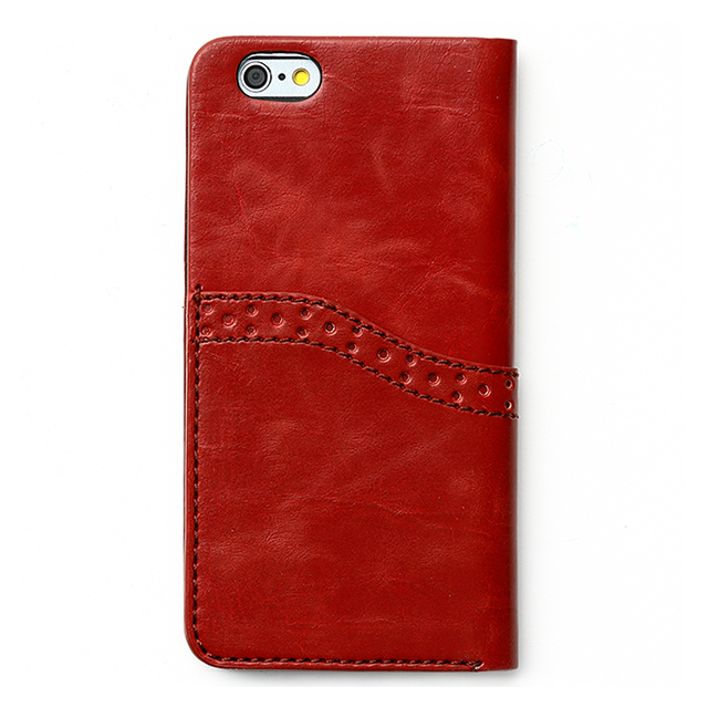 【iPhone6s/6 ケース】Oxford Diary (レッド)goods_nameサブ画像