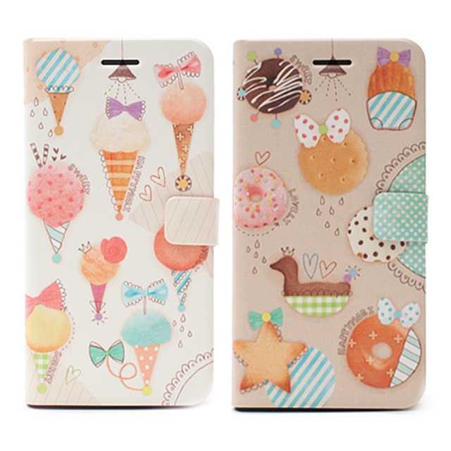 【iPhone6s/6 ケース】Sweet Party Diary (アイスクリーム)goods_nameサブ画像